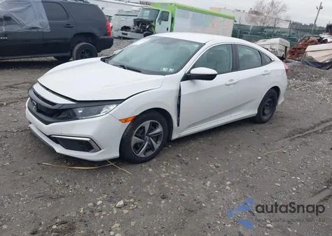 2020 Honda Civic Lx z USA, uszkodzony, nr VIN 2HGFC2F63LH522681